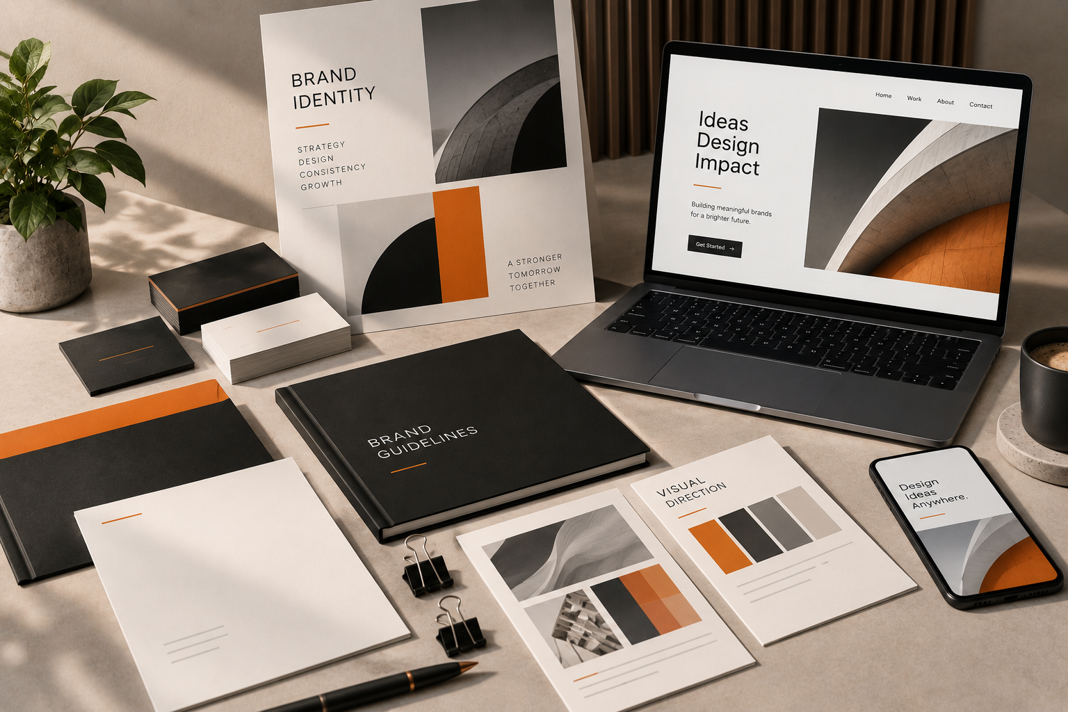 Brand identity presentation